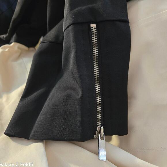 New York & Company Cream and black trench coat size xl - Picture 7 of 8